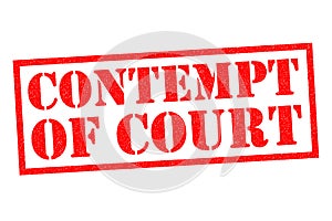 CONTEMPT OF COURT
