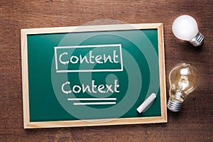 Content and Context