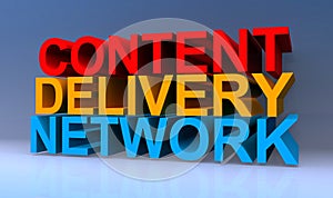 Content delivery network on blue