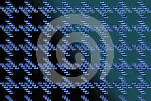 Pattern on the gradient. Content for the designer