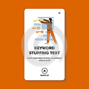 content keyword stuffing text vector