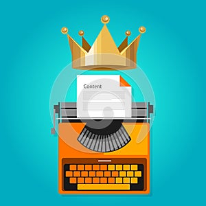 Content is king seo web optimization