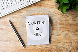 Content Is King photo