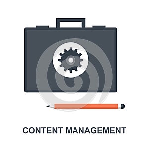 Content Management icon concept