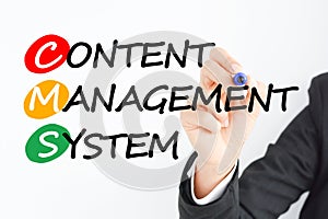 Content management system or CMS