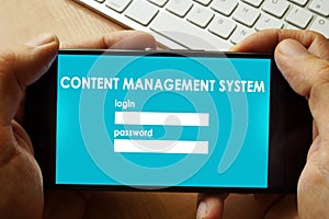 Content Management System CMS.