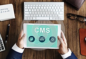 Content Management System Strategy CMS Concept