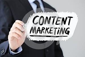 Content Marketing Business Concept