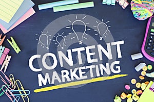 Content Marketing Business Concept