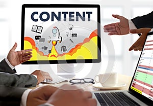 CONTENT marketing Data Blogging Media Publication Information Vi