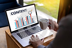 CONTENT marketing Data Blogging Media Publication Information Vi