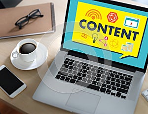 CONTENT marketing Data Blogging Media Publication Information Vi