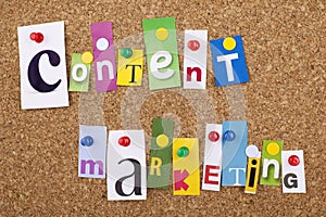 Content Marketing seo concept