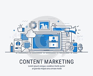 Content marketing photo