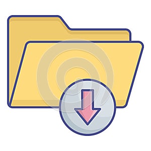 Content saving Vector icon which can easily modify or edit
