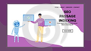 content seo passage indexing vector