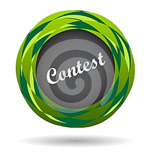 Contest colorful icon