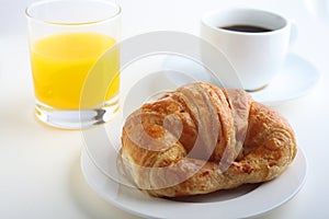 Continental breakfast horizontal