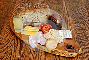 Continental Style Breakfast Platter