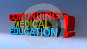 Continuing medical education on blue