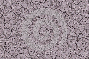 Continuous cracked ground pattern