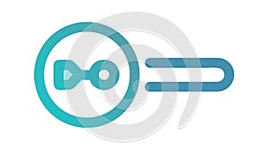 Continuous Exploration Loop Icon, vector design Generative AI