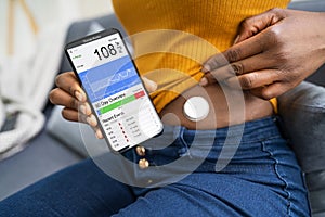 Continuous Glucose Monitor Blood Sugar App