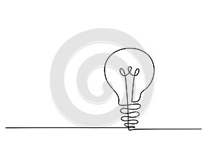 Electic light bulb photo