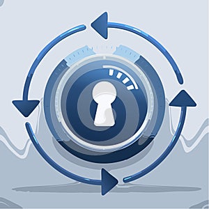 Continuous Security Cycle Concept Illustration