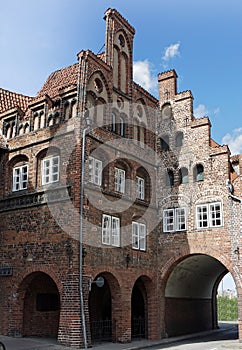 Contor houses in luebeck