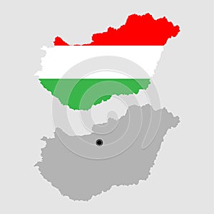 Contour of Hungary