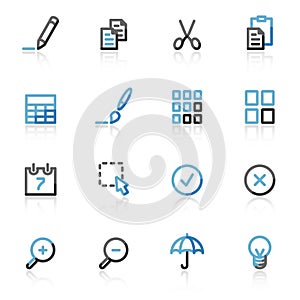 Contour publish web icons