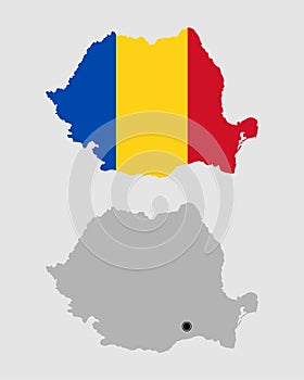 Contour of Romania