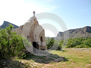 Contrabano Movie Set in Big Bend Ranch