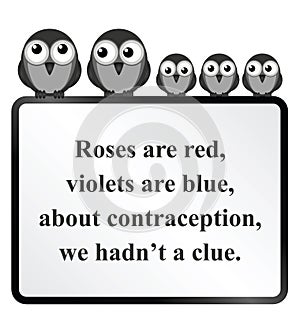 Contraception Poem