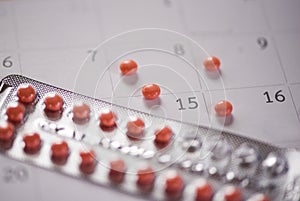 Contraceptive pill Prevent Pregnancy Contraception concept