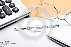 Contract Assisted Living Residence