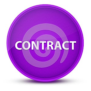 Contract luxurious glossy purple round button abstract