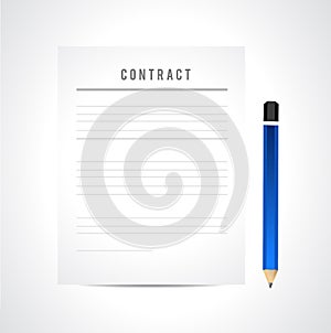 contract paperwork photo