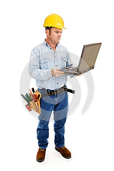 Contractor & Computer Full Body