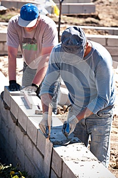 Contractors working photo