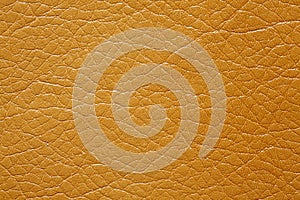 Contrast brown leatherette background. photo