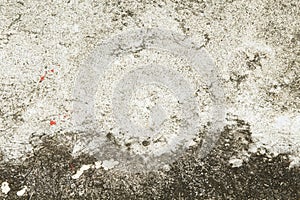 Contrast concrete texture. Grey asphalt road top view photo. Distressed and obsolete background texture.