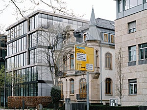 Contrast of Frankfurt Architecture