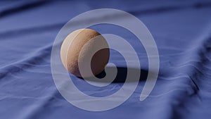 The contrasting colors and simple composition create a focus on