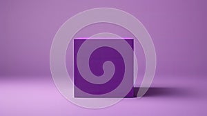 contrasting purple square photo