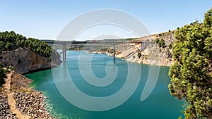 Contreras reservoir between the Community of Valencia and Castilla La Mancha photo