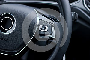 Control buttons on steering wheel