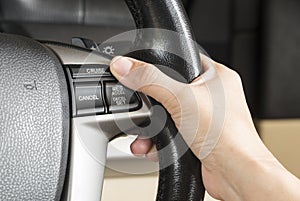 control cruise button