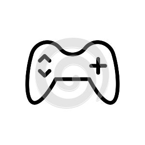 Control vector thin line icon